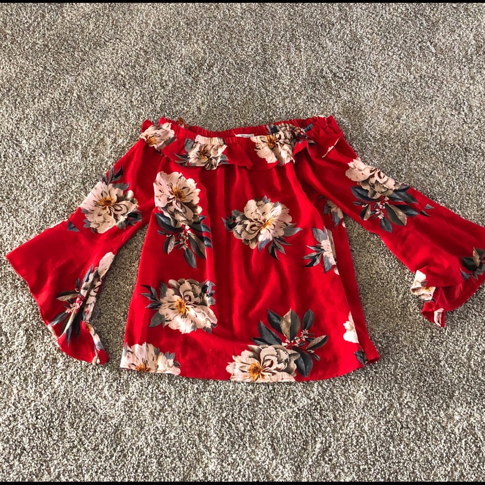Off the shoulder top